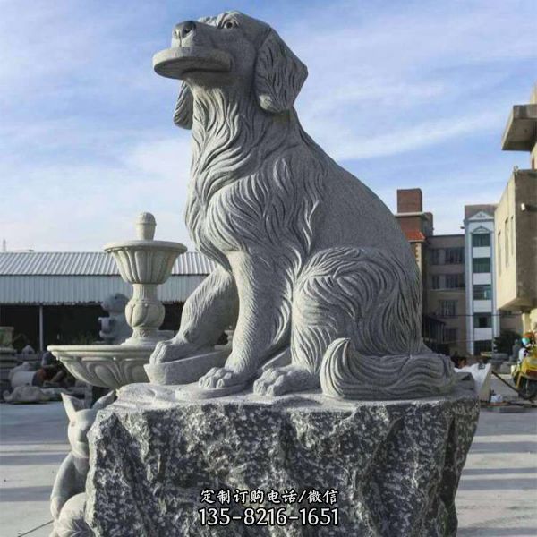 公园大理石石雕十二生肖动物雕塑（1）