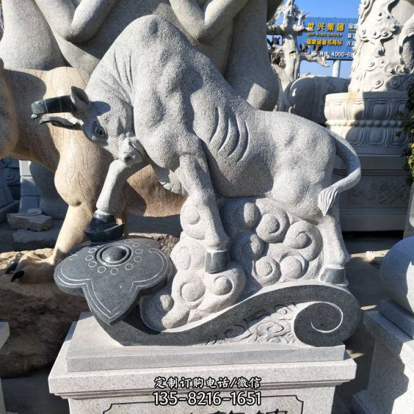 公园大理石石雕十二生肖动物雕塑（4）