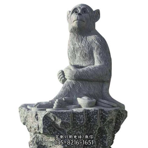 公园大理石石雕十二生肖动物雕塑（5）