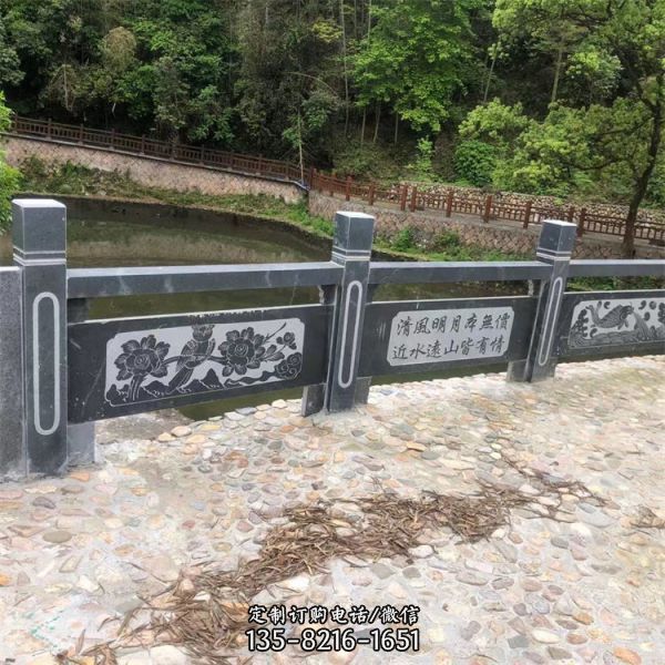 青石河道护栏栏板