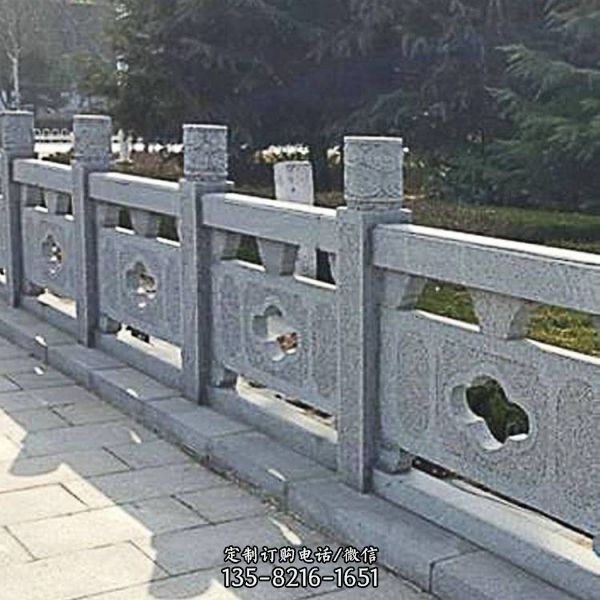 公园大理石花岗岩户外景观石雕栏杆栏板雕塑（1）