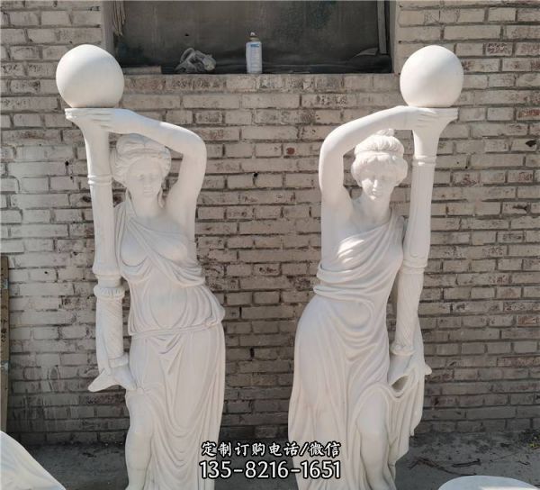  欧式人物大理石四季女神雕塑（1）