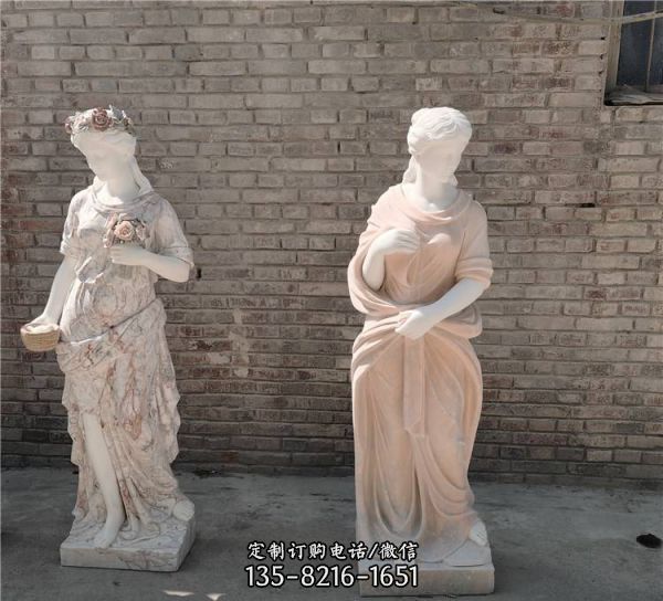  欧式人物大理石四季女神雕塑（3）