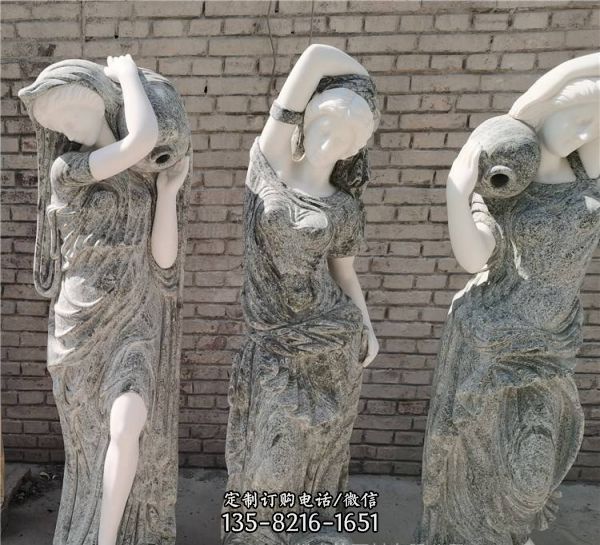  欧式人物大理石四季女神雕塑（5）