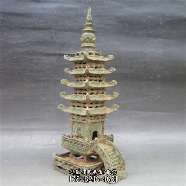 小型宗教寺庙佛塔雕塑摆件