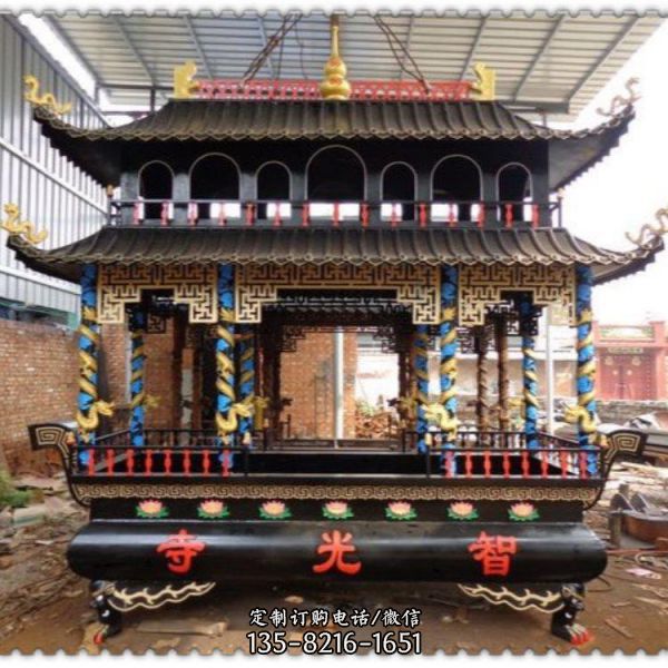 寺庙宗教大型铜雕香炉