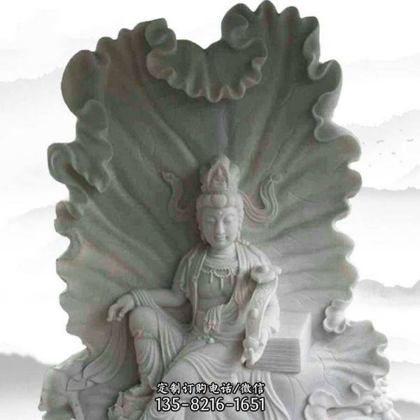 寺庙神佛如意石雕滴水观音雕塑（2）