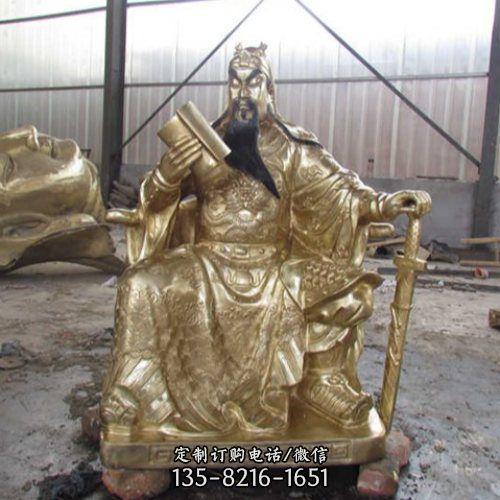 武财神钢玻璃雕塑是一种橡胶弹性材质的仿铜外观雕塑，…