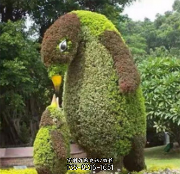 城市广场摆放动植物仿真绿雕工艺景观雕塑 （1）