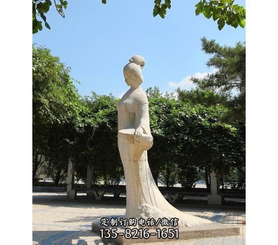校园大理石石雕装饰性雕刻艺术品雕塑（3）