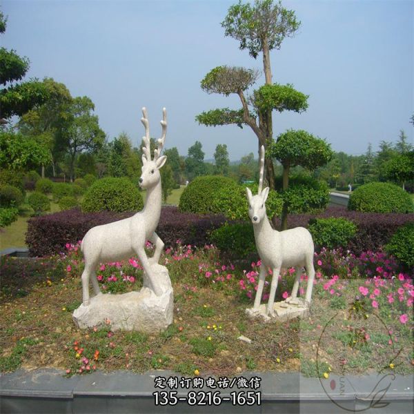 公园景区大理石石雕园林动物景观雕塑（2）