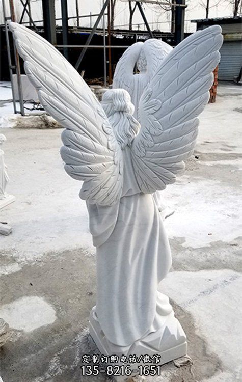 欧洲希腊女神石像 西方欧式人物雕塑 带翅膀的天使雕塑（2）
