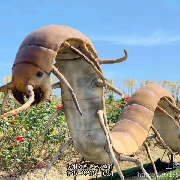 大型仿真昆虫雕塑 蜻蜓 恐龙雕塑定制 公园绿地景观摆件 景区装饰道具（1）