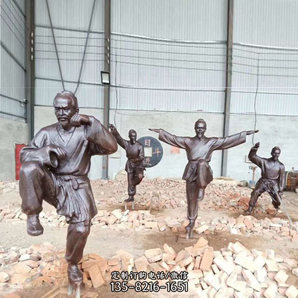 园林艺术雕塑铜雕厂家定制青铜骑马人物雕像 （3）