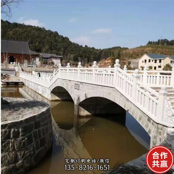 汉白玉景区桥梁防护石栏杆（1）