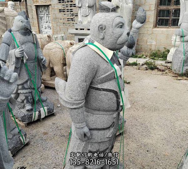 石雕兽头人身十二生肖广场装饰摆件雕塑（2）