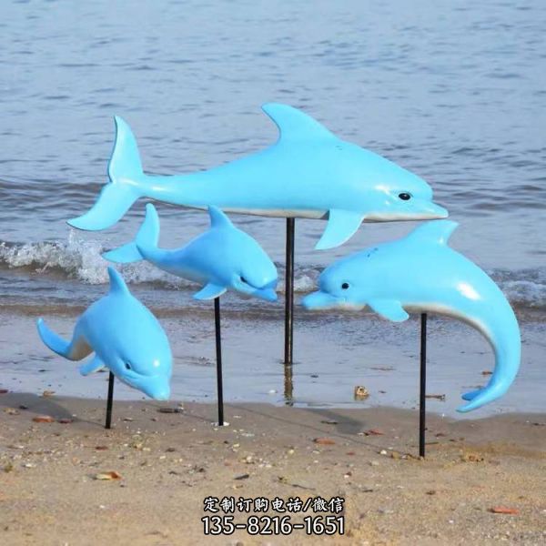 海洋馆摆放玻璃钢海洋动物雕塑摆件