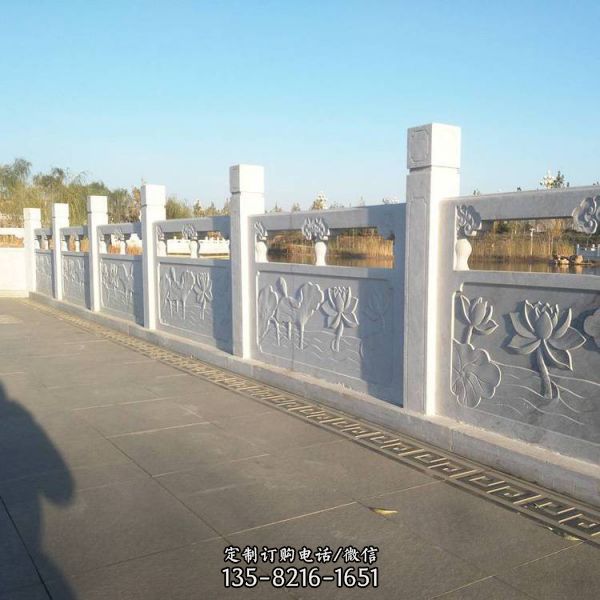 户外公园大型石雕栏杆栏板雕塑（1）