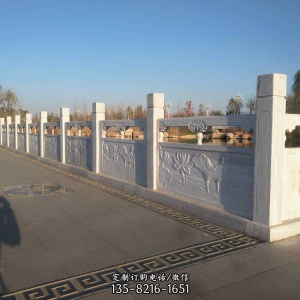 户外公园大型石雕栏杆栏板雕塑（5）