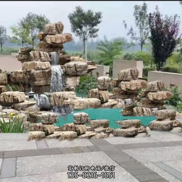 庭院园林室外造景假山流水水景观石（4）