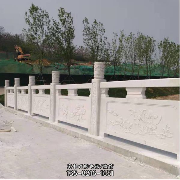 城市河道大桥装饰大理石仿护栏石栏杆（1）