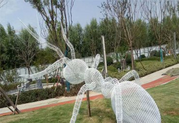 蚂蚁之心 不锈钢创意雕塑