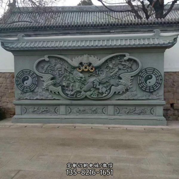 广场古建筑大理石浮雕壁画 民族传统雕刻 （4）