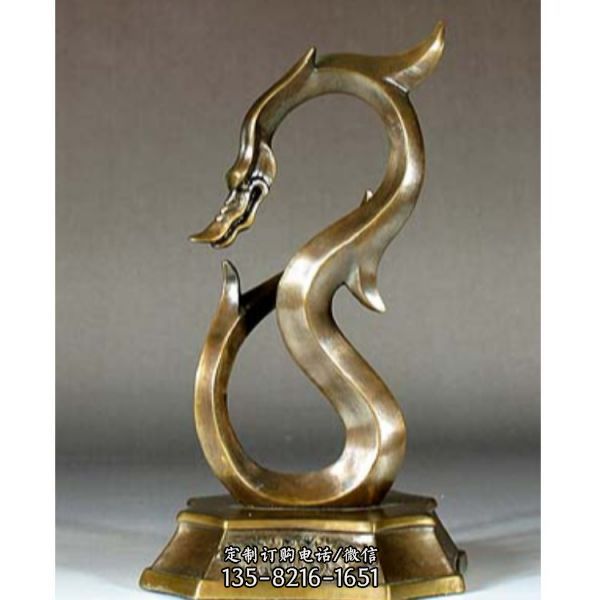 公司室内装饰纯铜抽象十二生肖动物雕塑摆件（1）