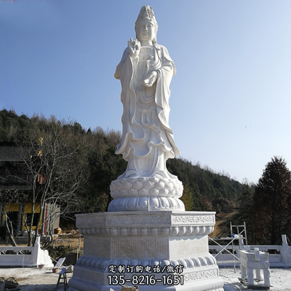 汉白玉石雕园林景观寺庙佛像雕塑（1）