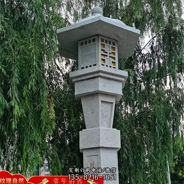 寺庙文化塔 景观大理石佛塔 广场园林石雕石塔雕塑（4）