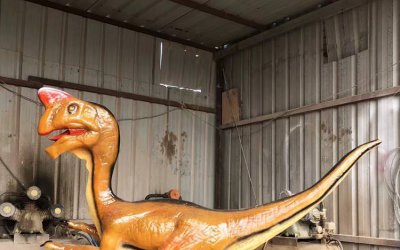 「影城迪士尼玻璃钢仿真动物景观恐龙雕塑」