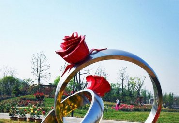 不銹鋼公園雕塑|湖北省宜昌市不銹鋼公園雕塑應用案例賞析