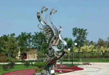 城市广场不锈钢雕塑|吉林省白城城市广场不锈钢雕塑工程应用案例赏析