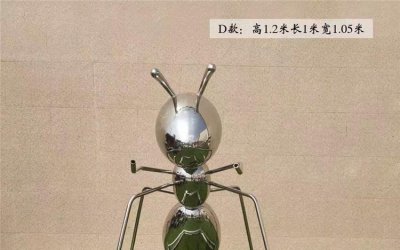 不锈钢镜面蚂蚁雕塑作为一种充满时尚感的雕塑产品，以…