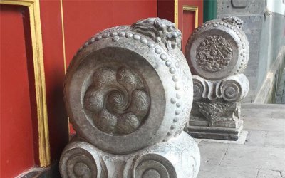 鼓—石—门墩雕塑蕴含的文化精神