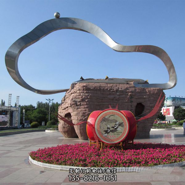 不锈钢铁艺仿真鸽子动物雕塑 公园广场创意艺术造型（3）