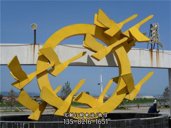 不锈钢铁艺仿真鸽子动物雕塑 公园广场创意艺术造型（2）