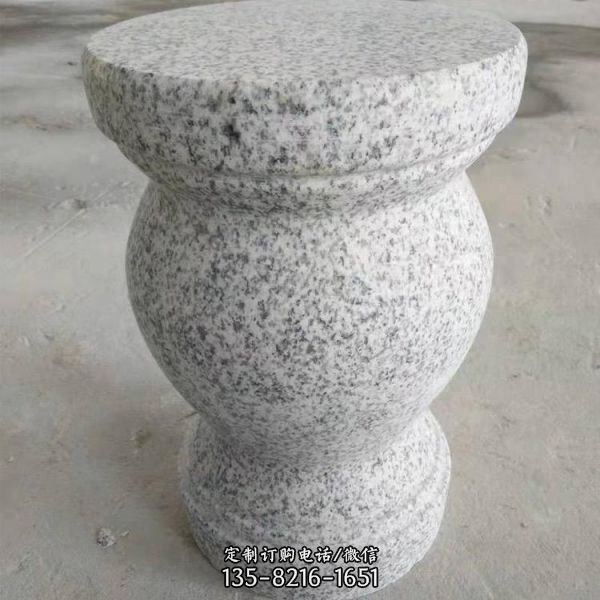 砂石石雕公园景区石桌石凳雕塑（3）