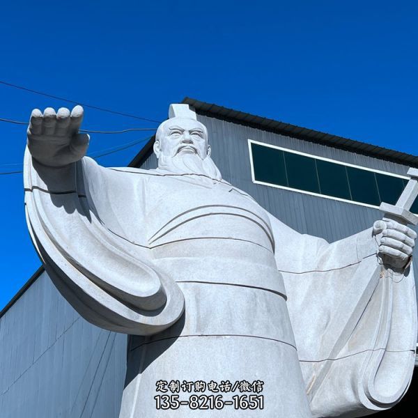 白玉宝藏——古代帝王雕像