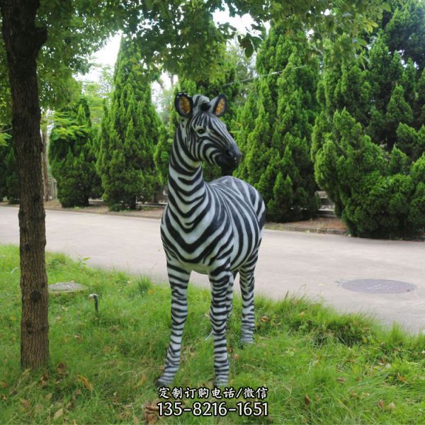 玻璃钢动物雕塑 仿真发光 景区特色造型灯动物装饰品（1）