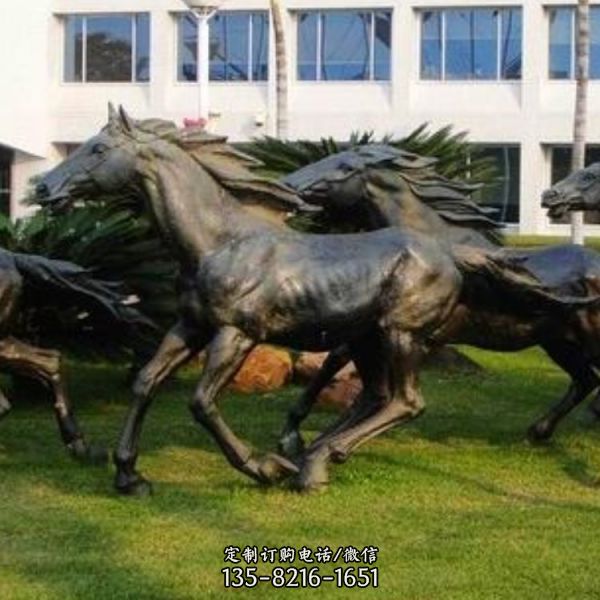 户外园林广场大型摆件动物马雕塑（3）