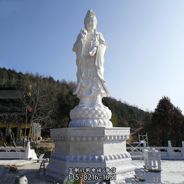寺庙景区大型露天观音菩萨佛像雕塑（2）