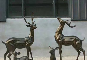 不锈钢动物雕塑|北京市不锈钢动物雕塑应用案例图片大全