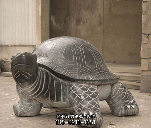 庭院户外不锈钢仿真动物乌龟雕塑