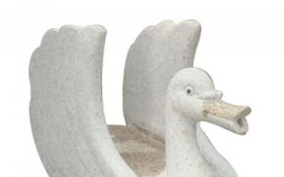璀璨夺目的大理石定制天鹅雕塑