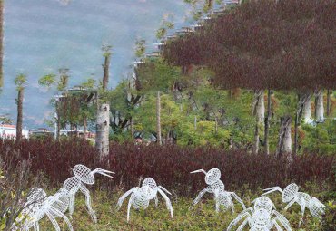 不锈钢蚂蚁雕塑|四川省凉山不锈钢蚂蚁雕塑工程案例赏析