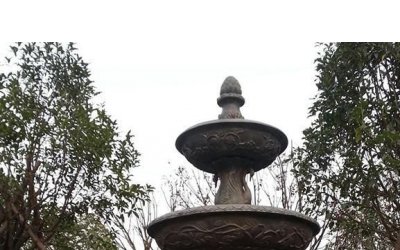 复古艺术气息，玻璃钢仿铜喷泉雕塑将为花园广场注入灵动之美