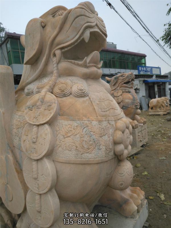 斗罗大陆貔貅神兽雕塑