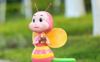 玻璃蜜蜂——儿童游乐园精美装饰