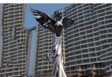 城市景观不锈钢雕塑|福建泉州市城市景观不锈钢雕塑案例图片大全